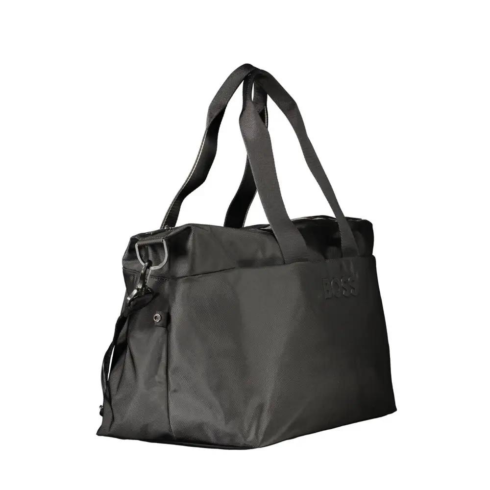 Hugo Boss Black Polyurethane Men's Bag