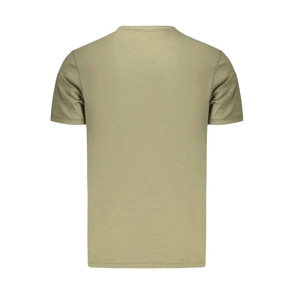 Hugo Boss Green Cotton Men's T-Shirt