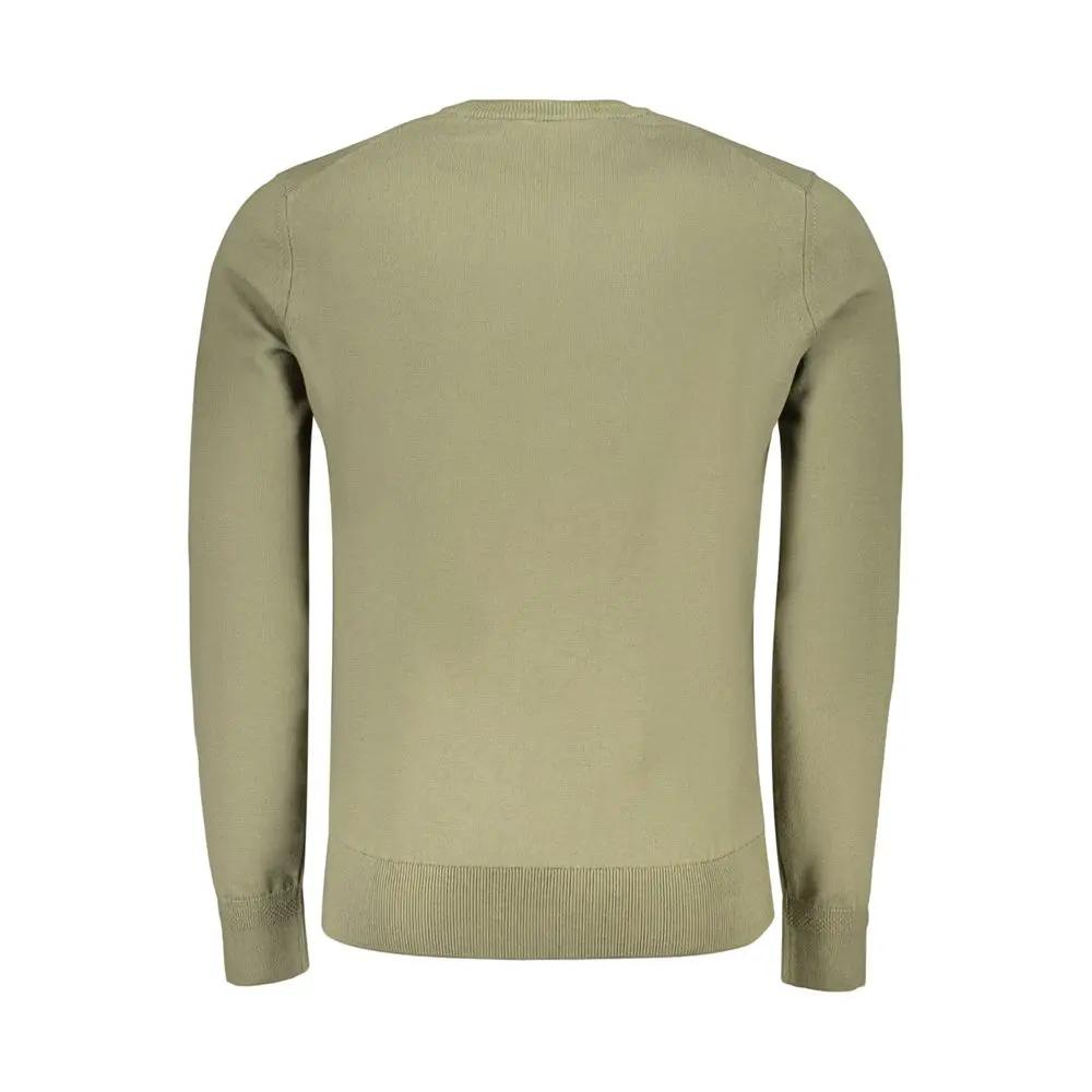 Hugo Boss Green Cotton Men's Shirt