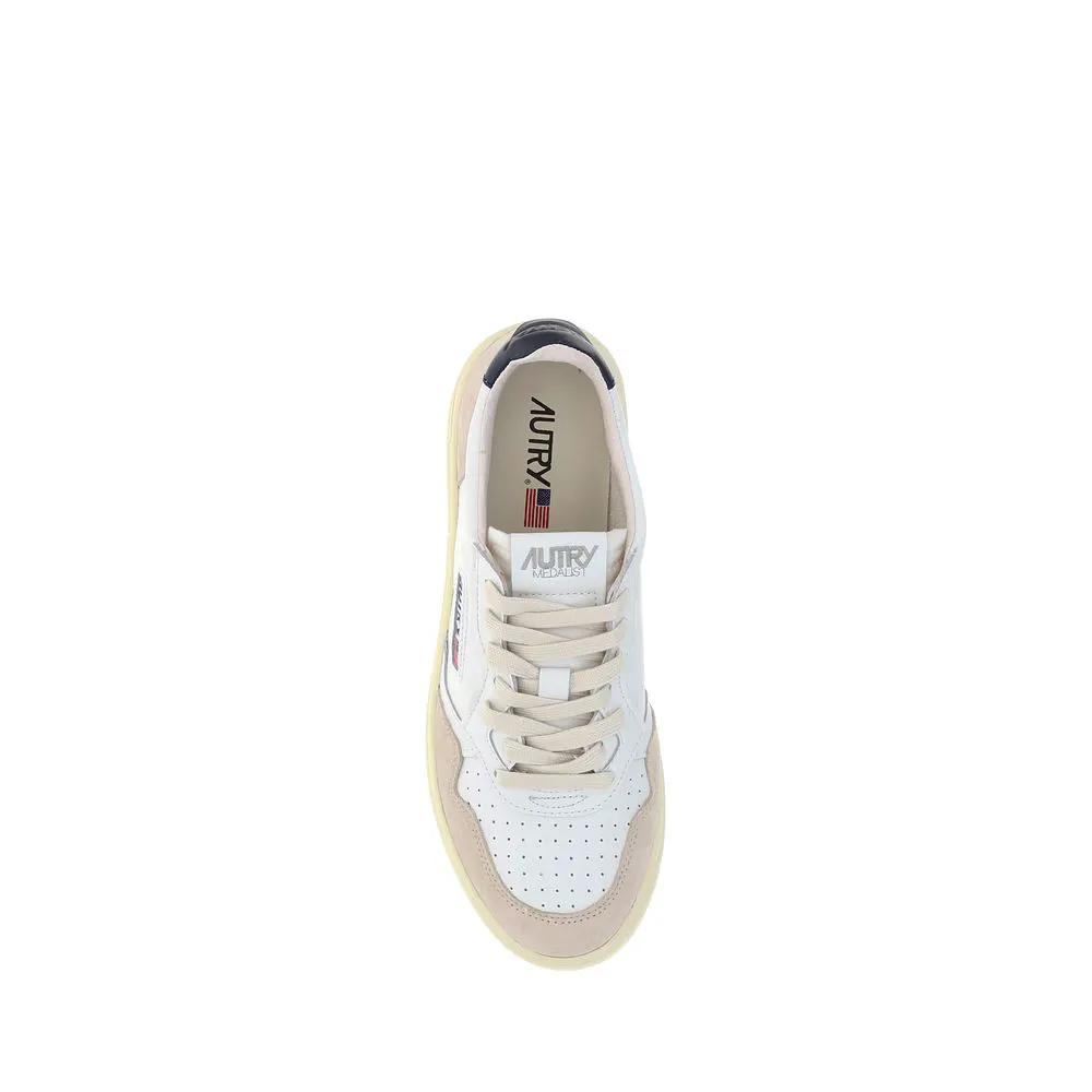 Baskets Autry en cuir de veau blanc Bos Taurus