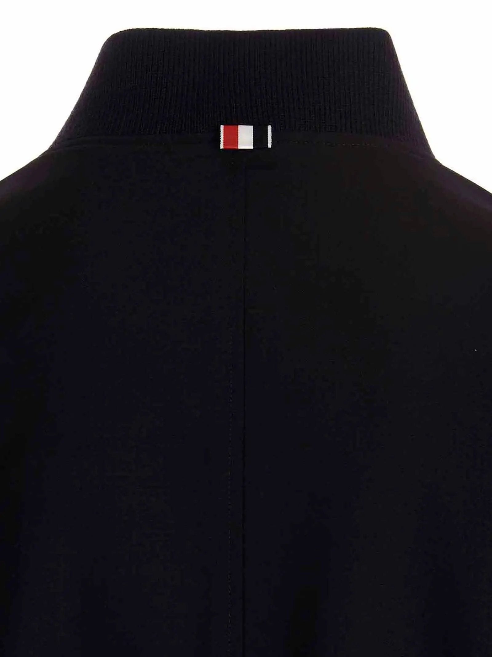 Thom Browne Blue Wool Bomber