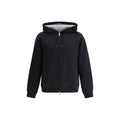 Sweat-shirt Brunello Cucinelli en coton noir