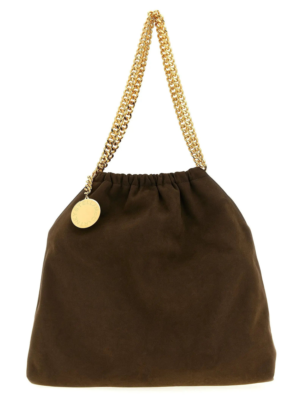 Stella McCartney Brown Polyester Shoulder Bag