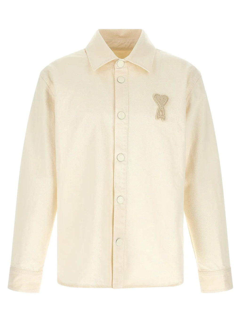 Ami Paris Beige Cotton Blouse