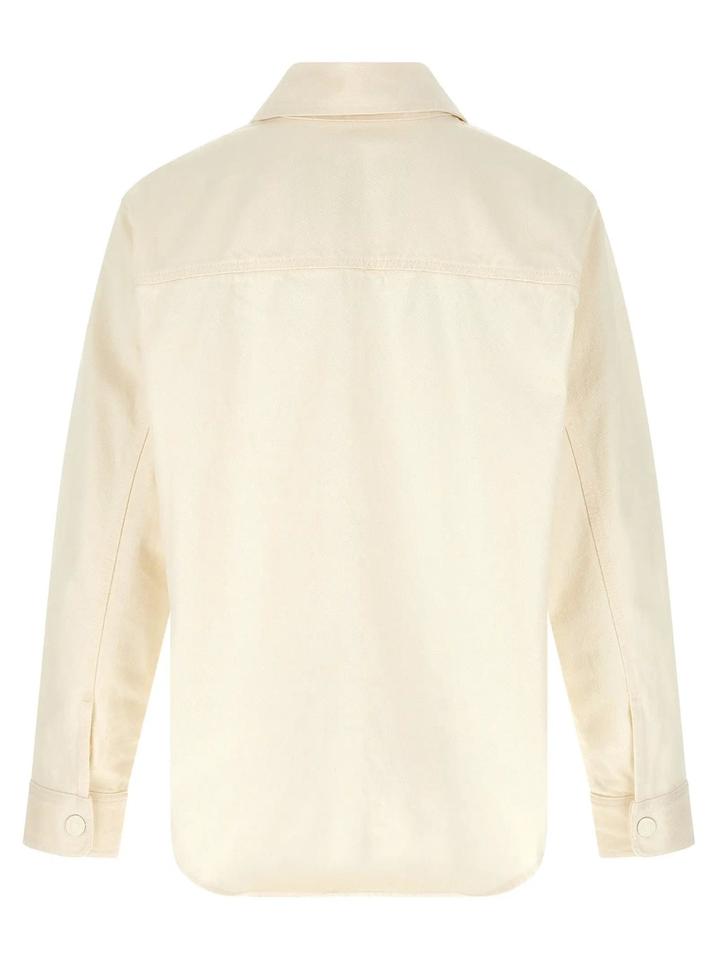 Ami Paris Beige Cotton Blouse