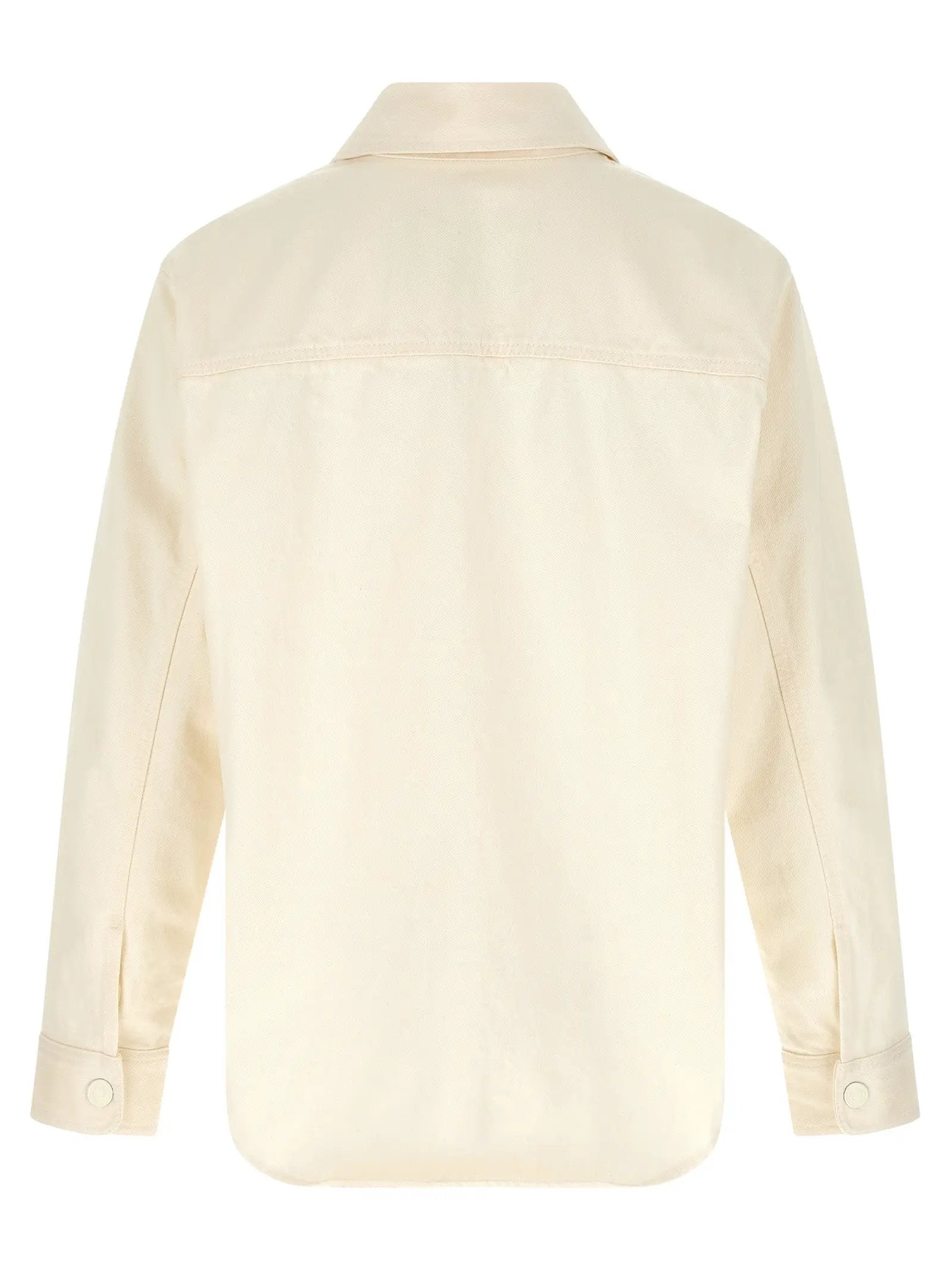 Ami Paris Beige Cotton Blouse