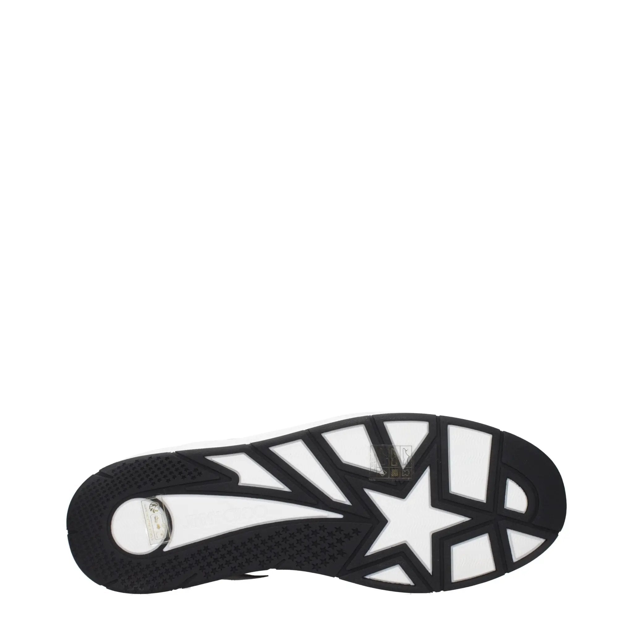Jimmy Choo Black Leather Sneakers
