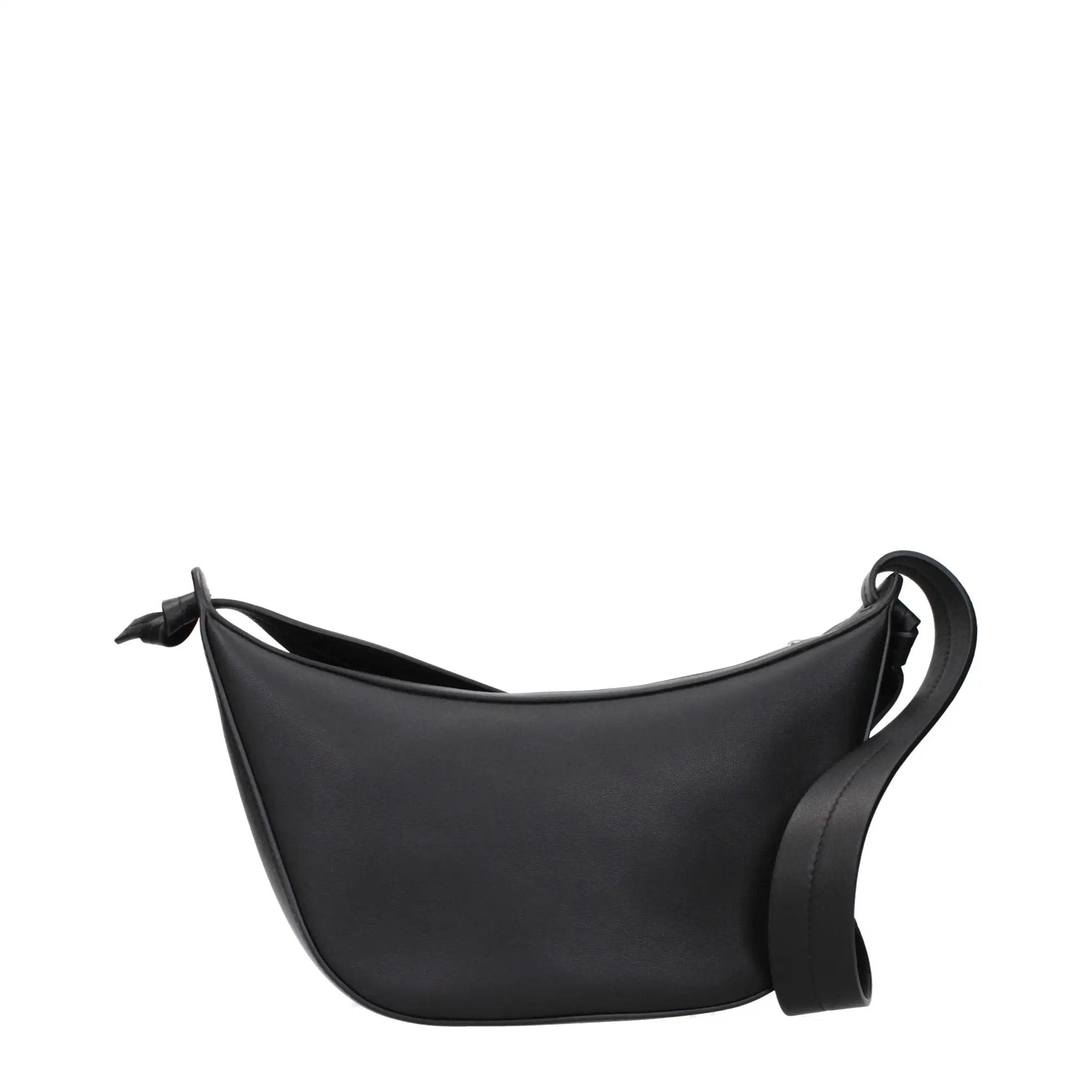 Jil Sander Black Leather Shoulder Bag
