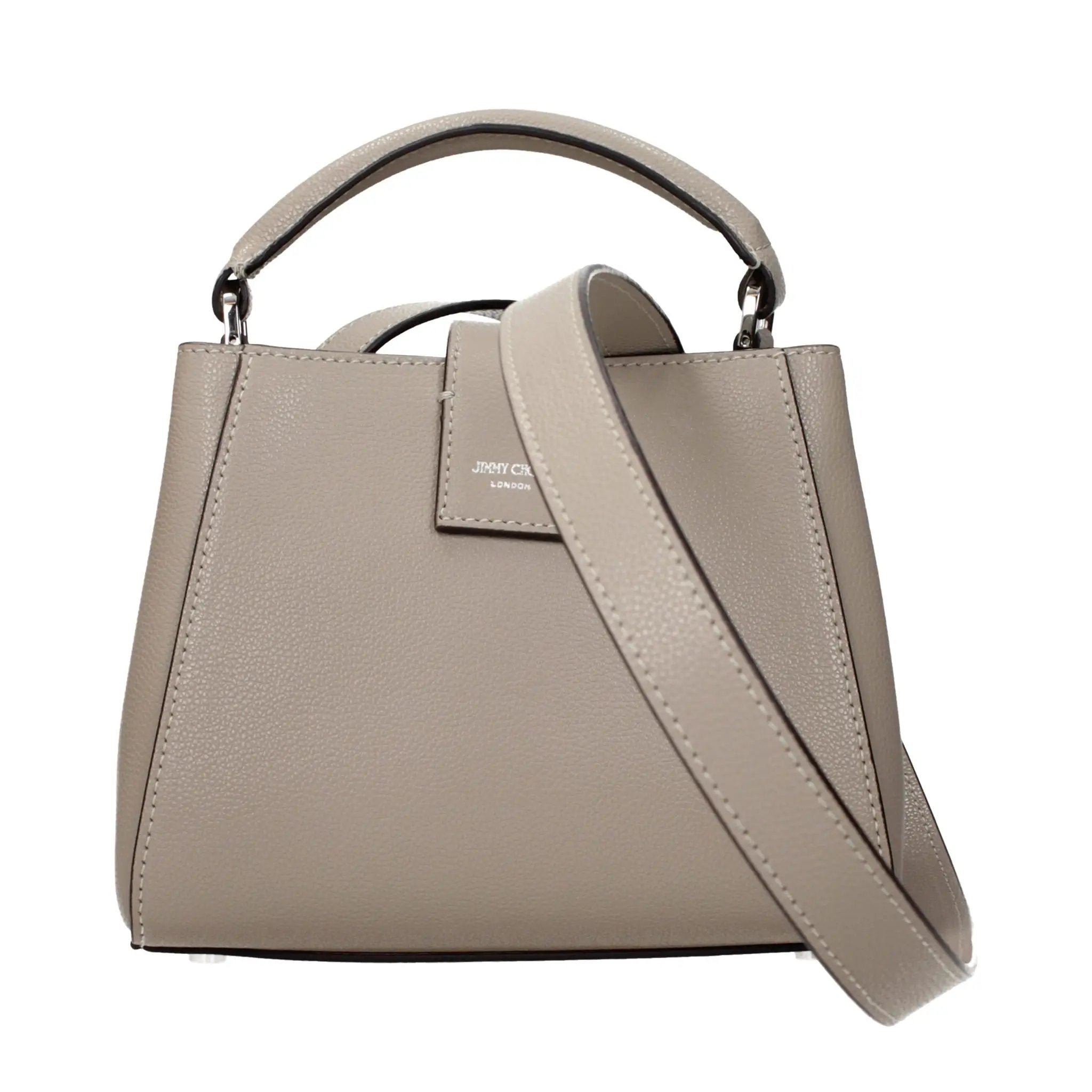 Sac à main Jimmy Choo en cuir gris