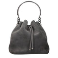 Sac à main Jimmy Choo en cuir gris