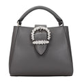 Jimmy Choo Gray Leather Handbag