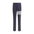 Thom Browne Blue Wool Oves Aries Pants