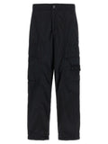 Stone Island Black Polyamide Cargo Pants