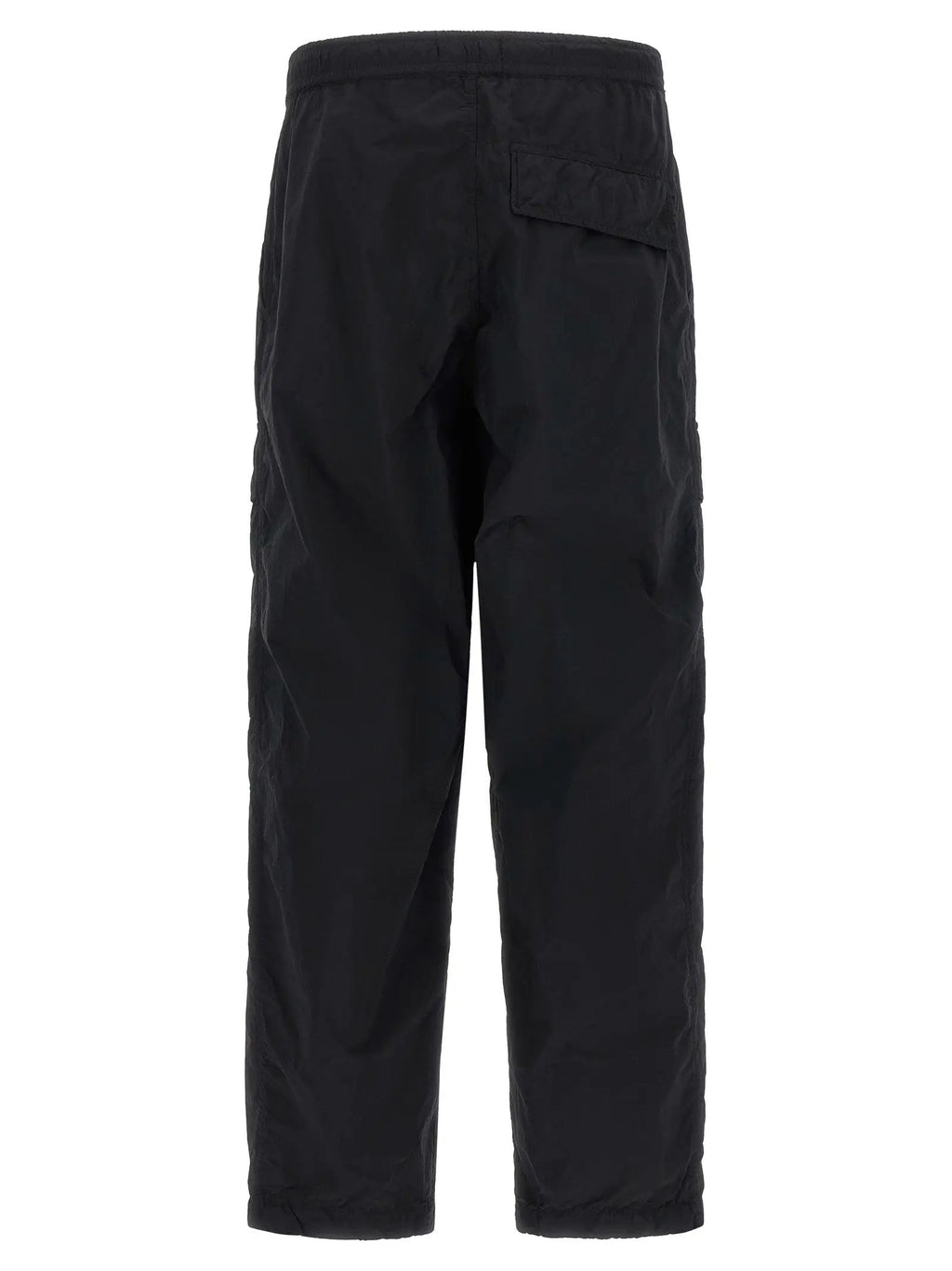 Stone Island Black Polyamide Cargo Pants