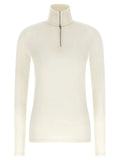 Jil Sander White Polyester Cardigan