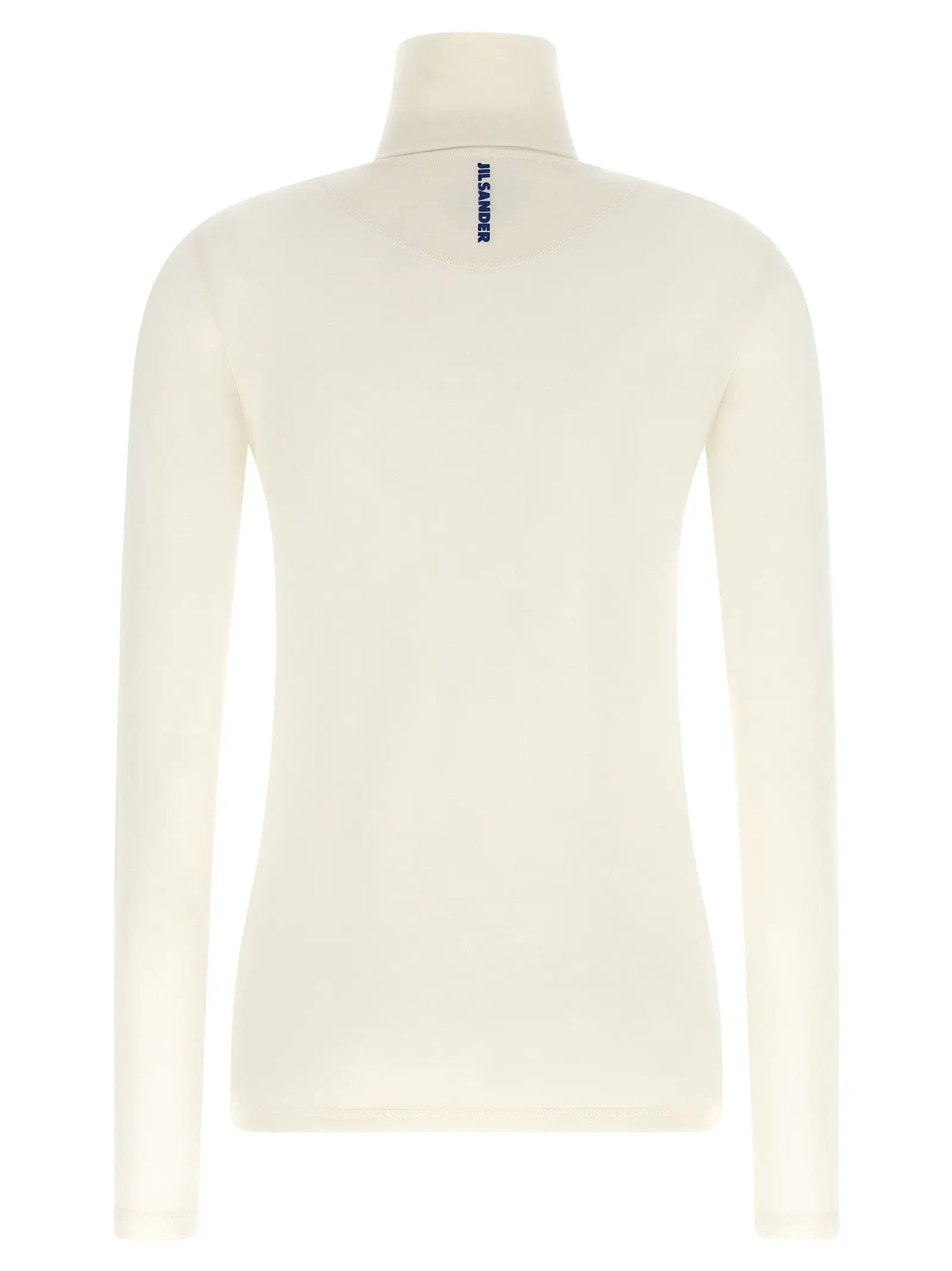 Jil Sander White Polyester Cardigan