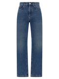 Marni Blue Cotton Straight-Leg Jeans