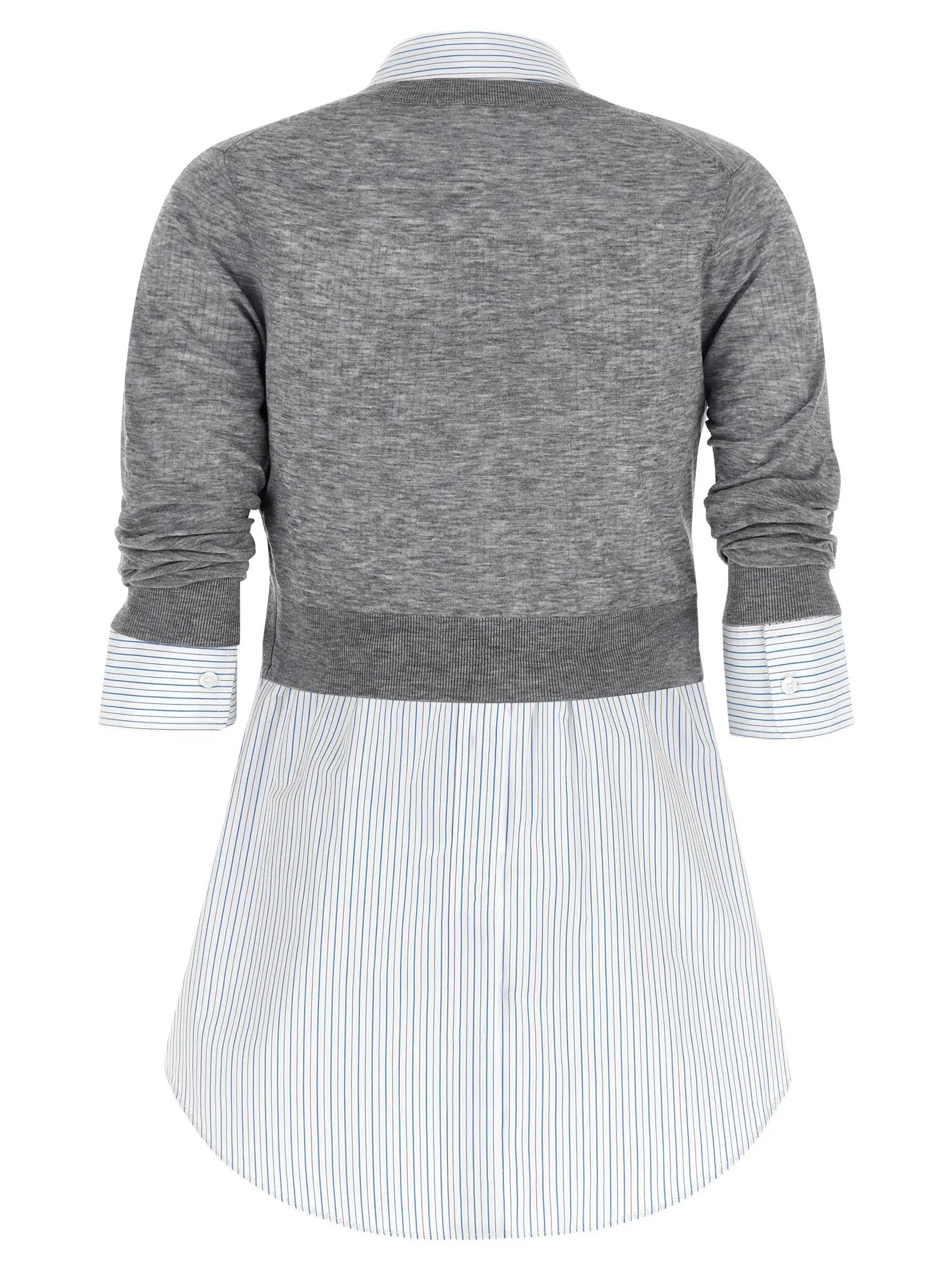 Alexander Wang Gray Wool Blouse