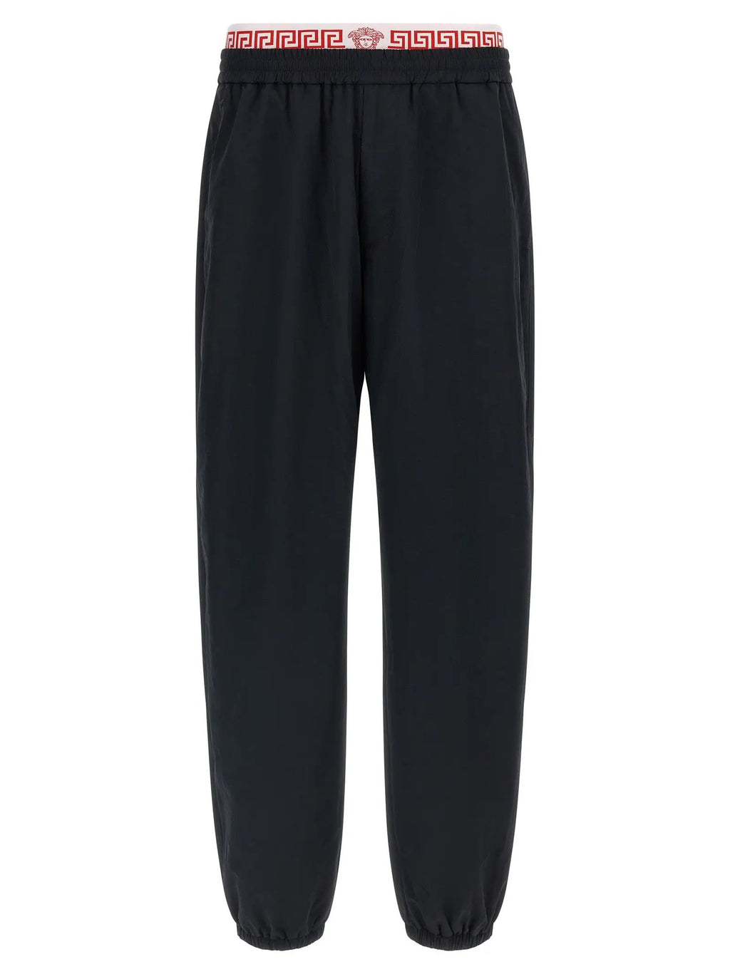 Versace Black Polyamide Joggers (Workout Pants)