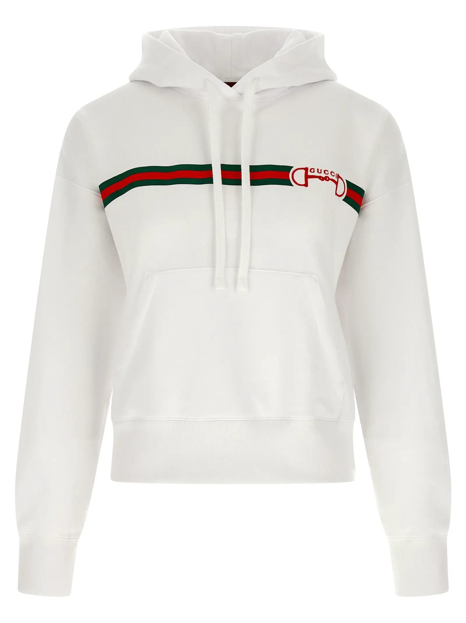 Gucci White Cotton Hoodie