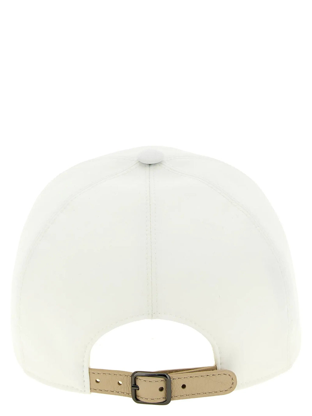 Brunello Cucinelli White Polyester Cap (Baseball Hat)