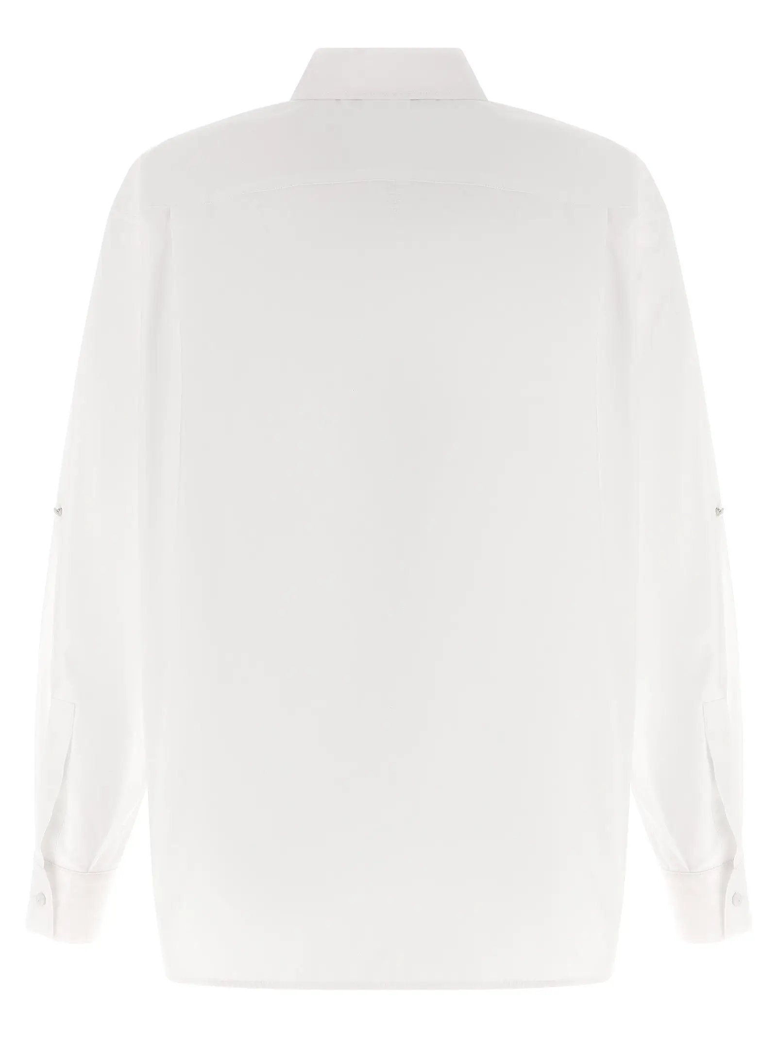 Max Mara White Cotton Blouse