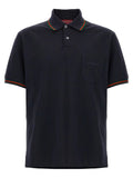Gucci Blue Cotton Polo Shirt