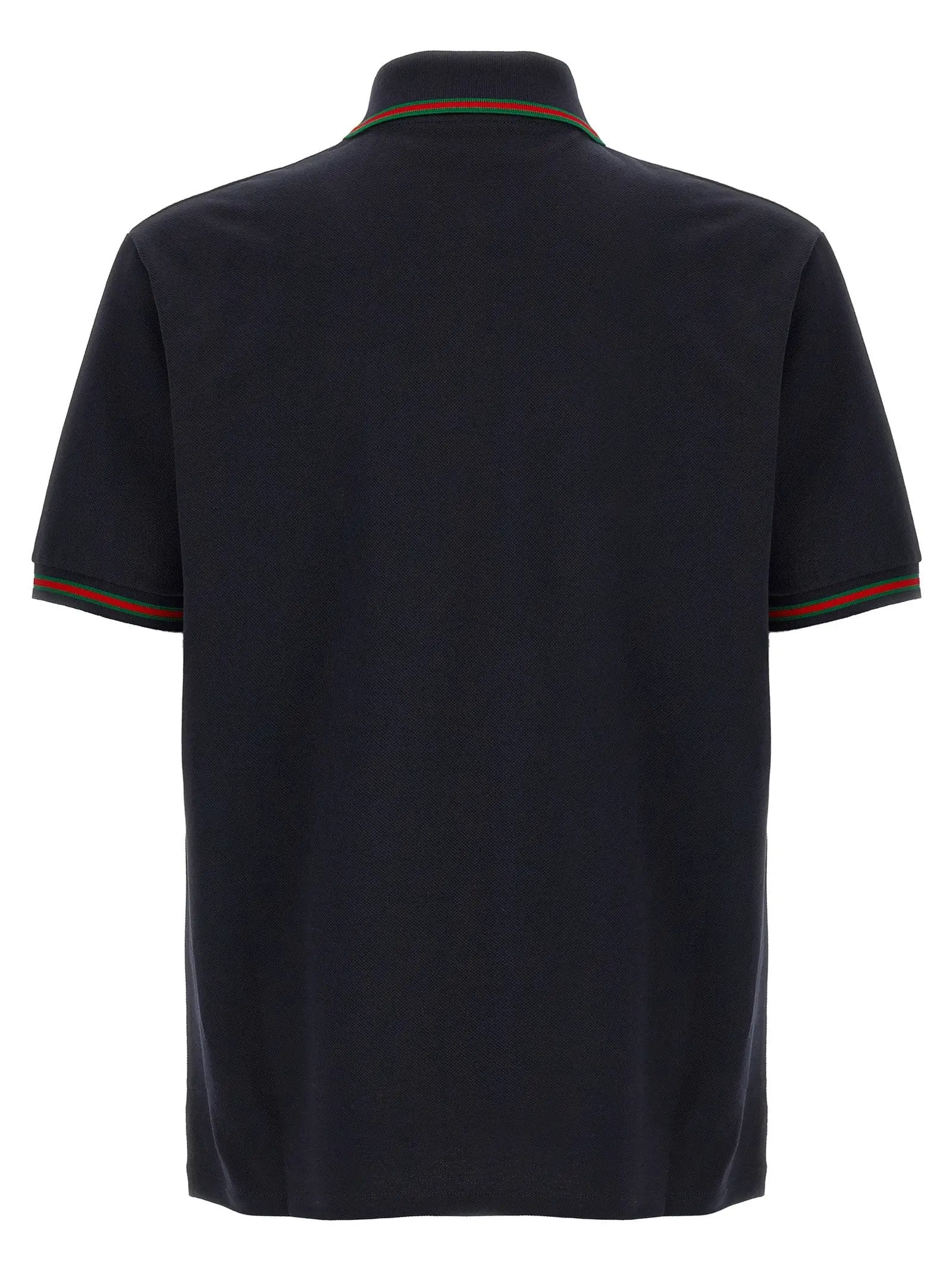 Gucci Blue Cotton Polo Shirt