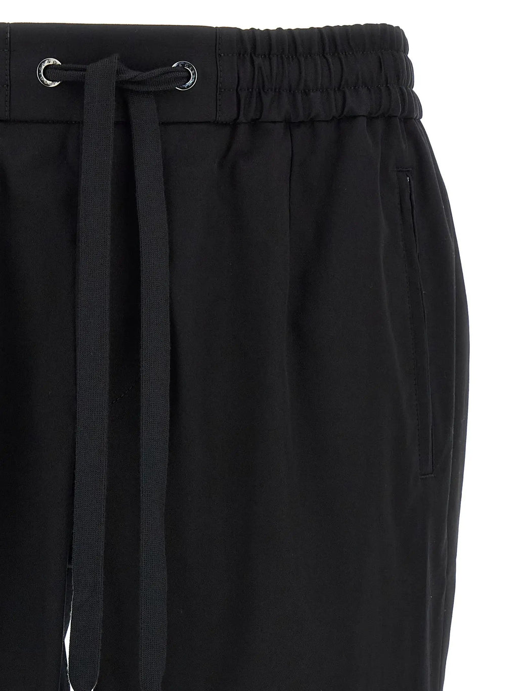 Dolce & Gabbana Black Cotton Casual Pants