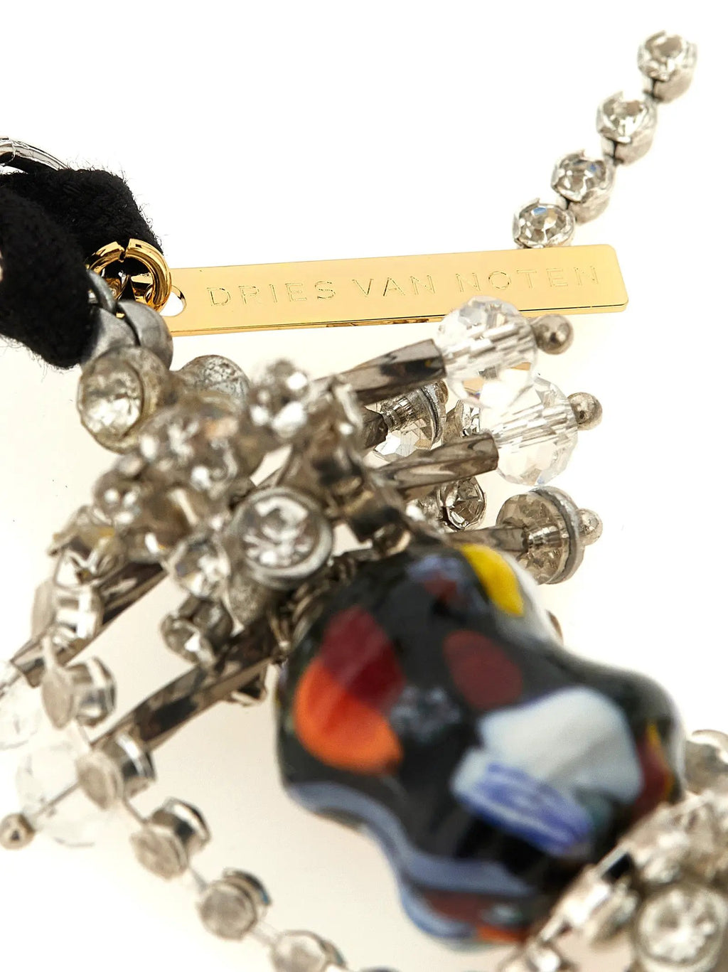 Dries Van Noten Black Glass Necklace