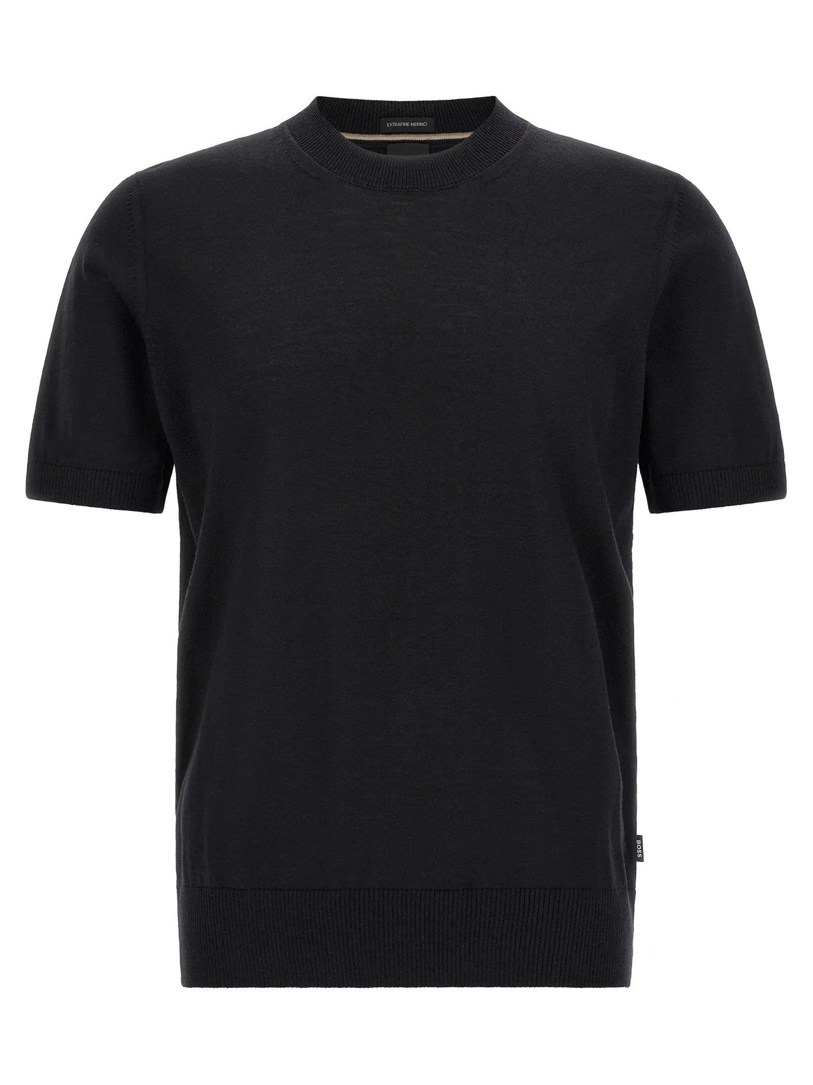 Hugo Boss Black Virgin Wool T-Shirt