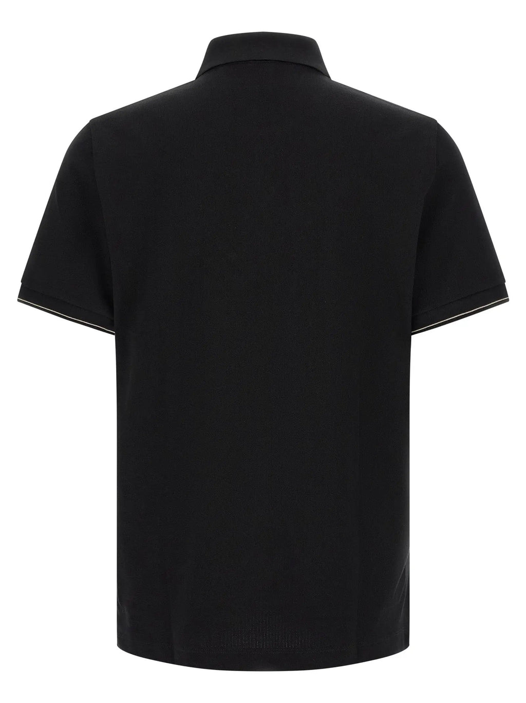 Polo Hugo Boss noir en coton