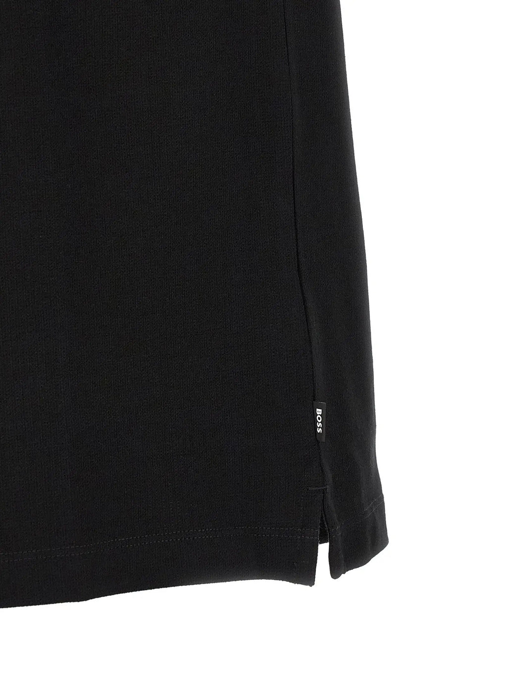 Polo Hugo Boss noir en coton