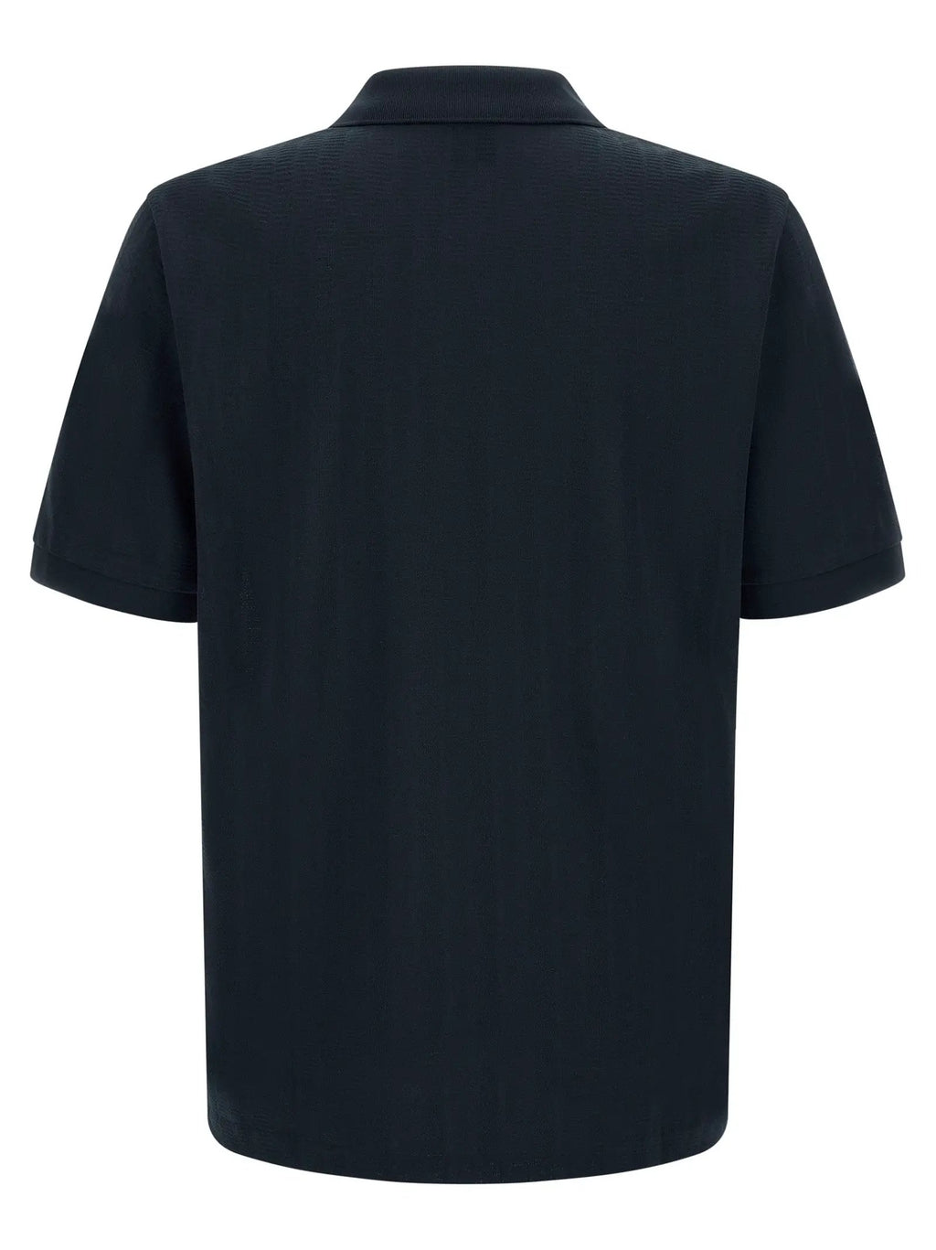 Hugo Boss Blue Cotton Polo Shirt