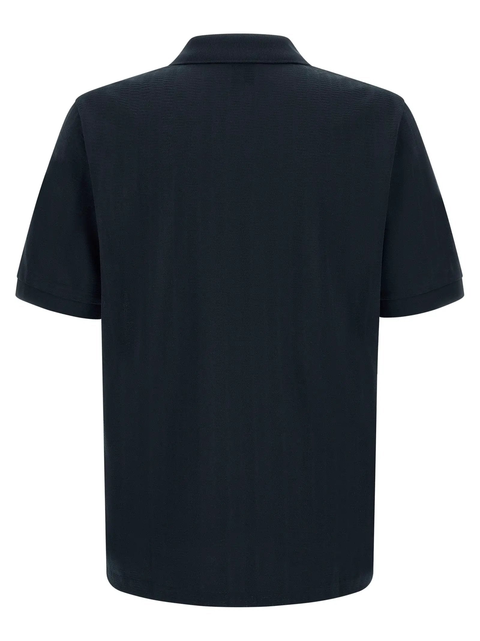 Hugo Boss Blue Cotton Polo Shirt