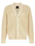 Hugo Boss Beige Cotton Cardigan