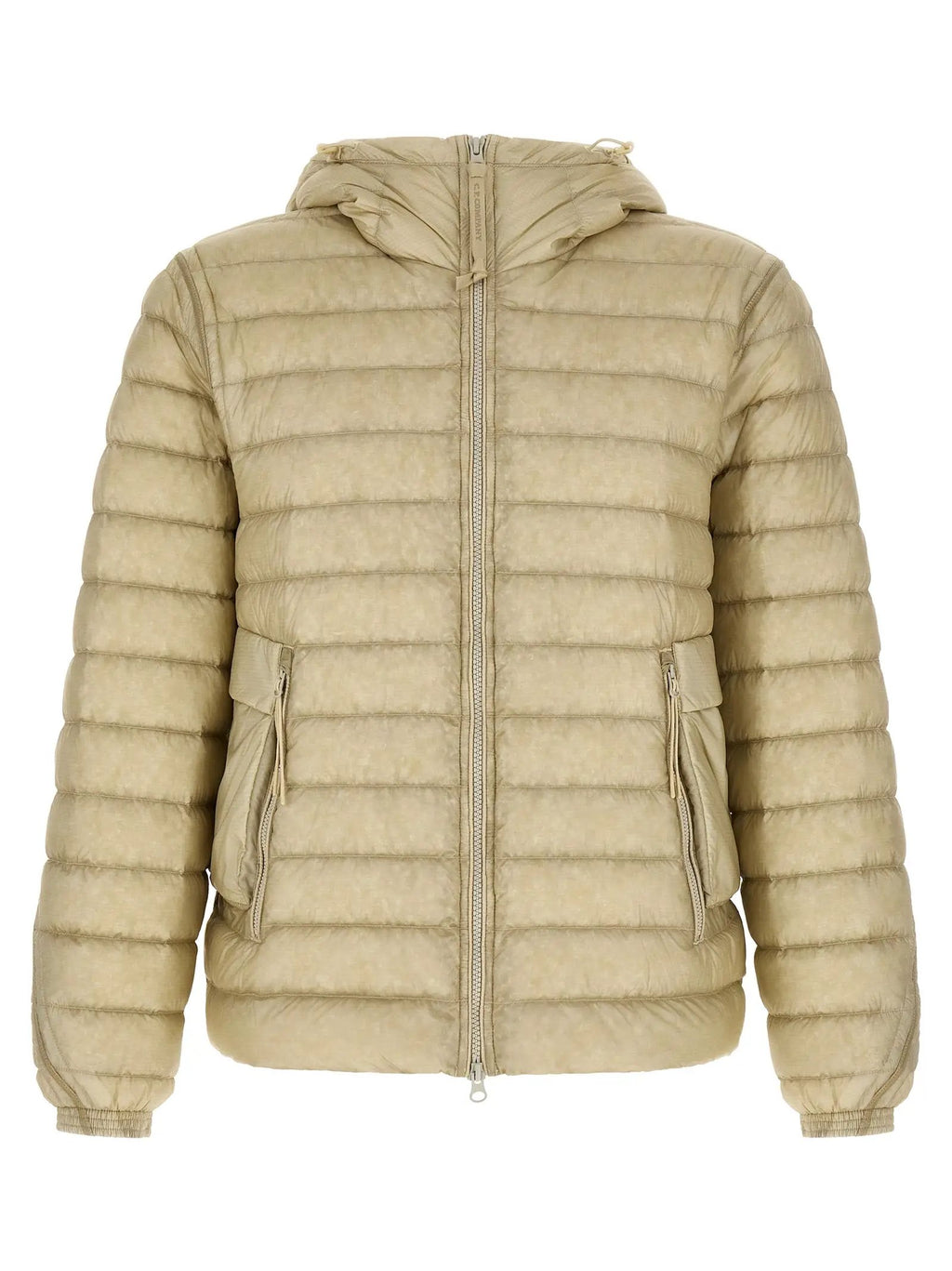C.P. Company Beige Polyamide Full-Length Jacket