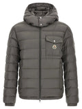 Moncler Moncler Gray Polyamide Full-Length Jacket