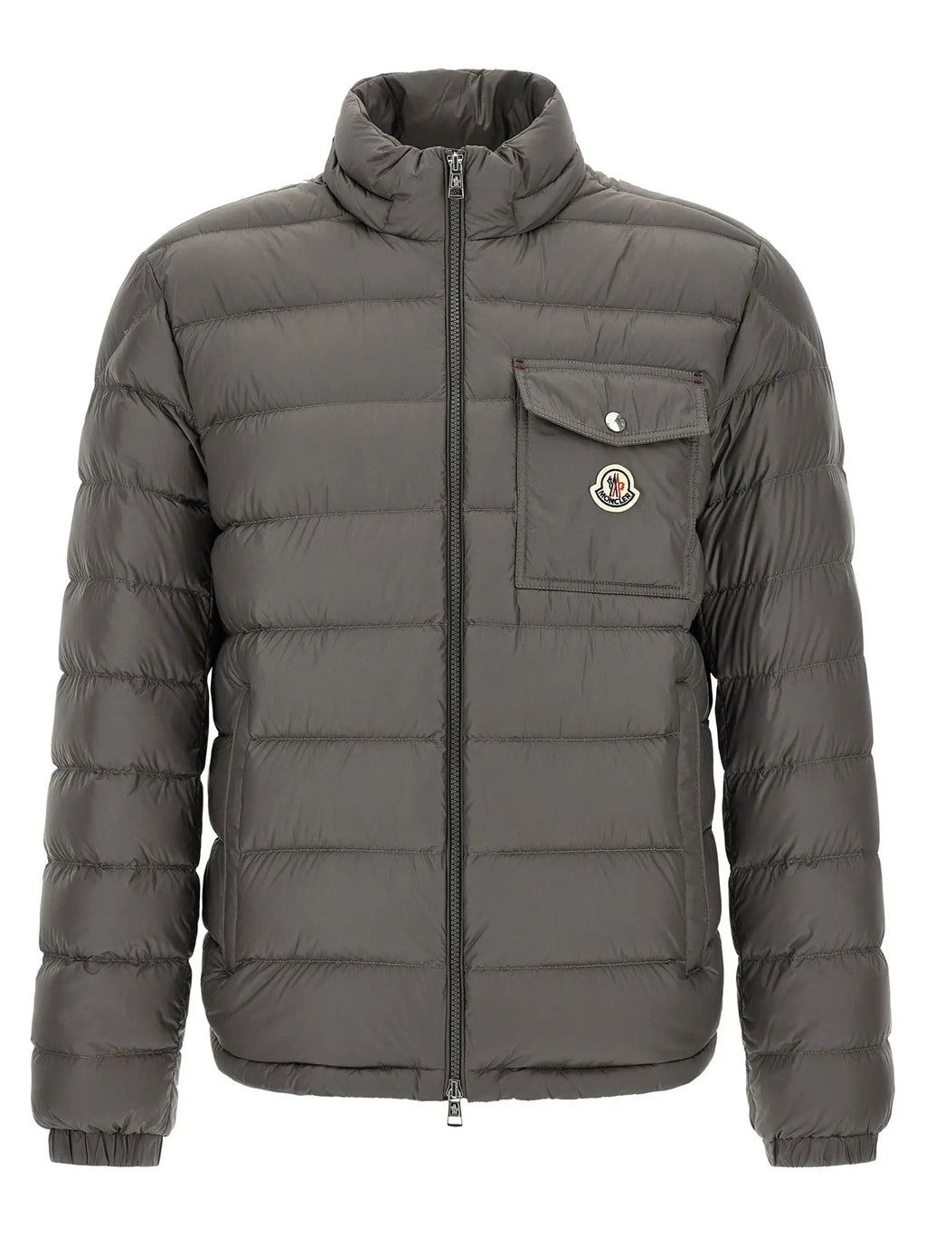 Moncler Moncler Gray Polyamide Full-Length Jacket