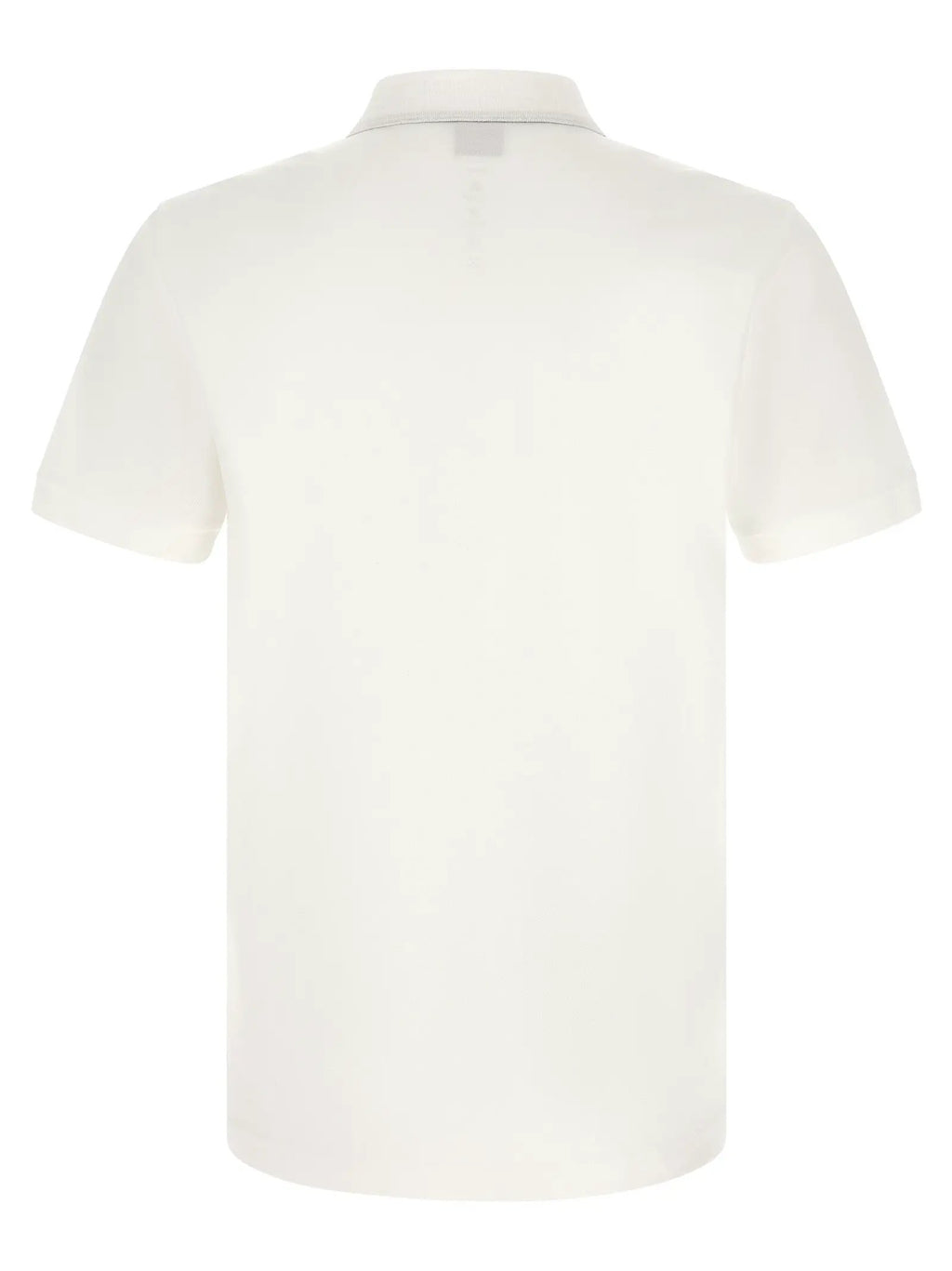 Hugo Boss White Cotton Polo Shirt