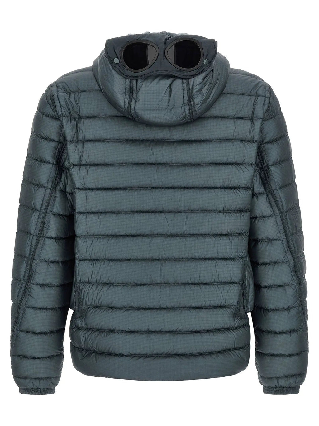 C.P. Company Blue Polyamide Full-Length Jacket