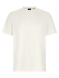 Hugo Boss White Cotton T-Shirt