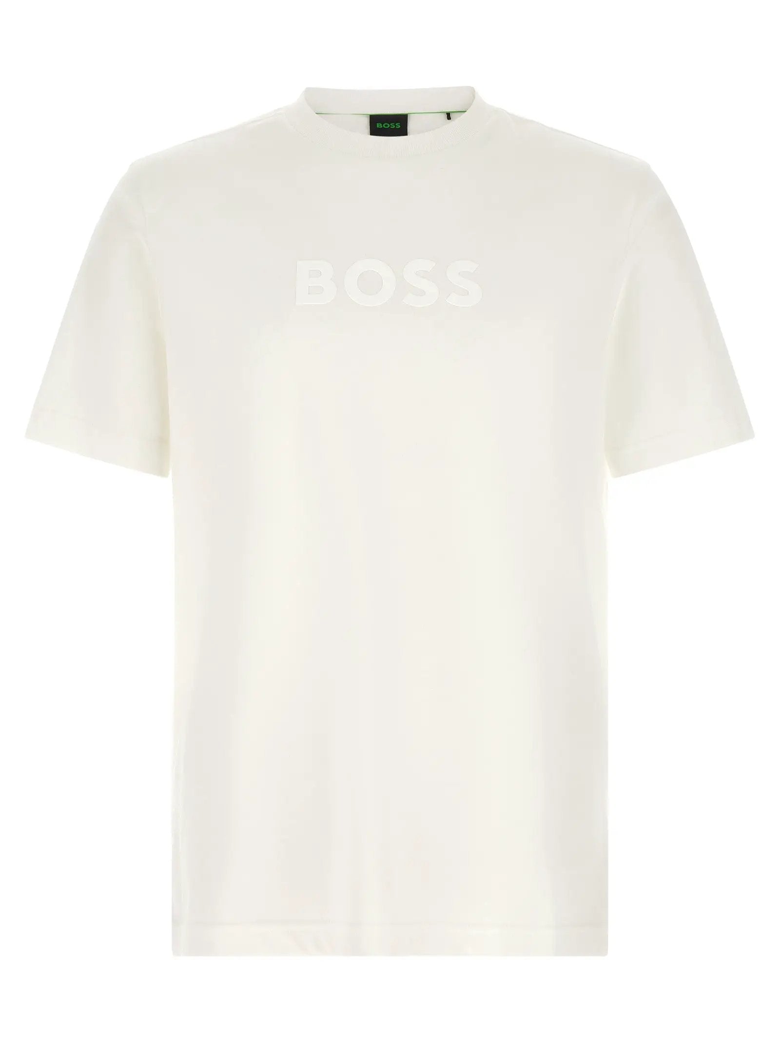 Hugo Boss White Cotton T-Shirt