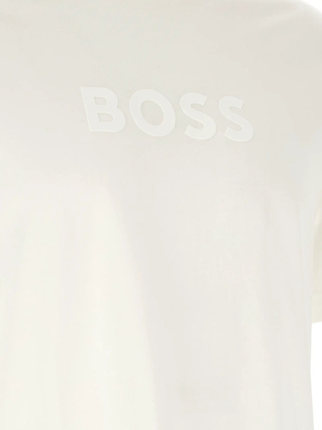 Hugo Boss White Cotton T-Shirt