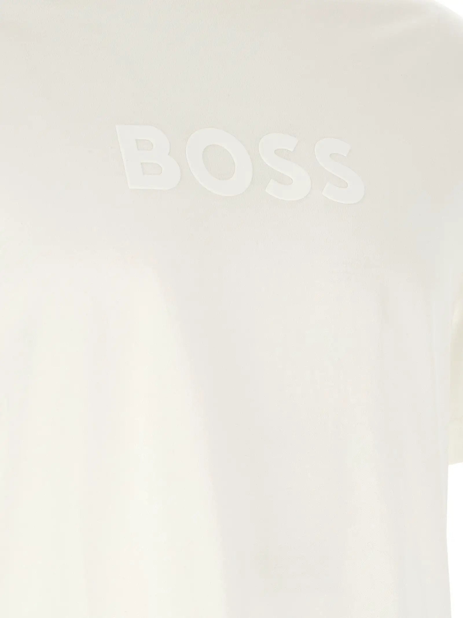Hugo Boss White Cotton T-Shirt