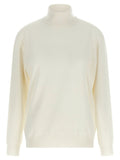 Brunello Cucinelli White Cashmere Cardigan
