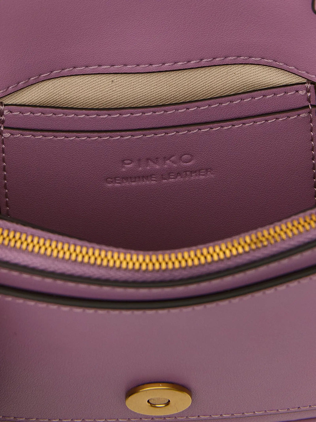 PINKO Multicolor Lambskin Crossbody Bag