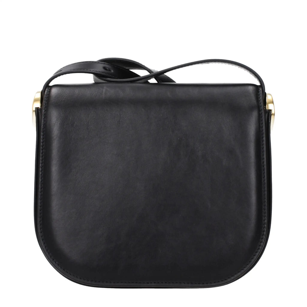 Jil Sander Black Leather Crossbody Bag