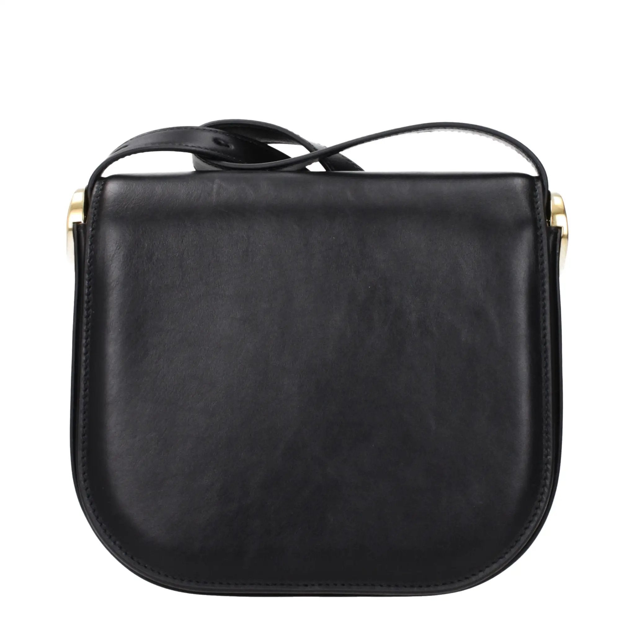 Jil Sander Black Leather Crossbody Bag