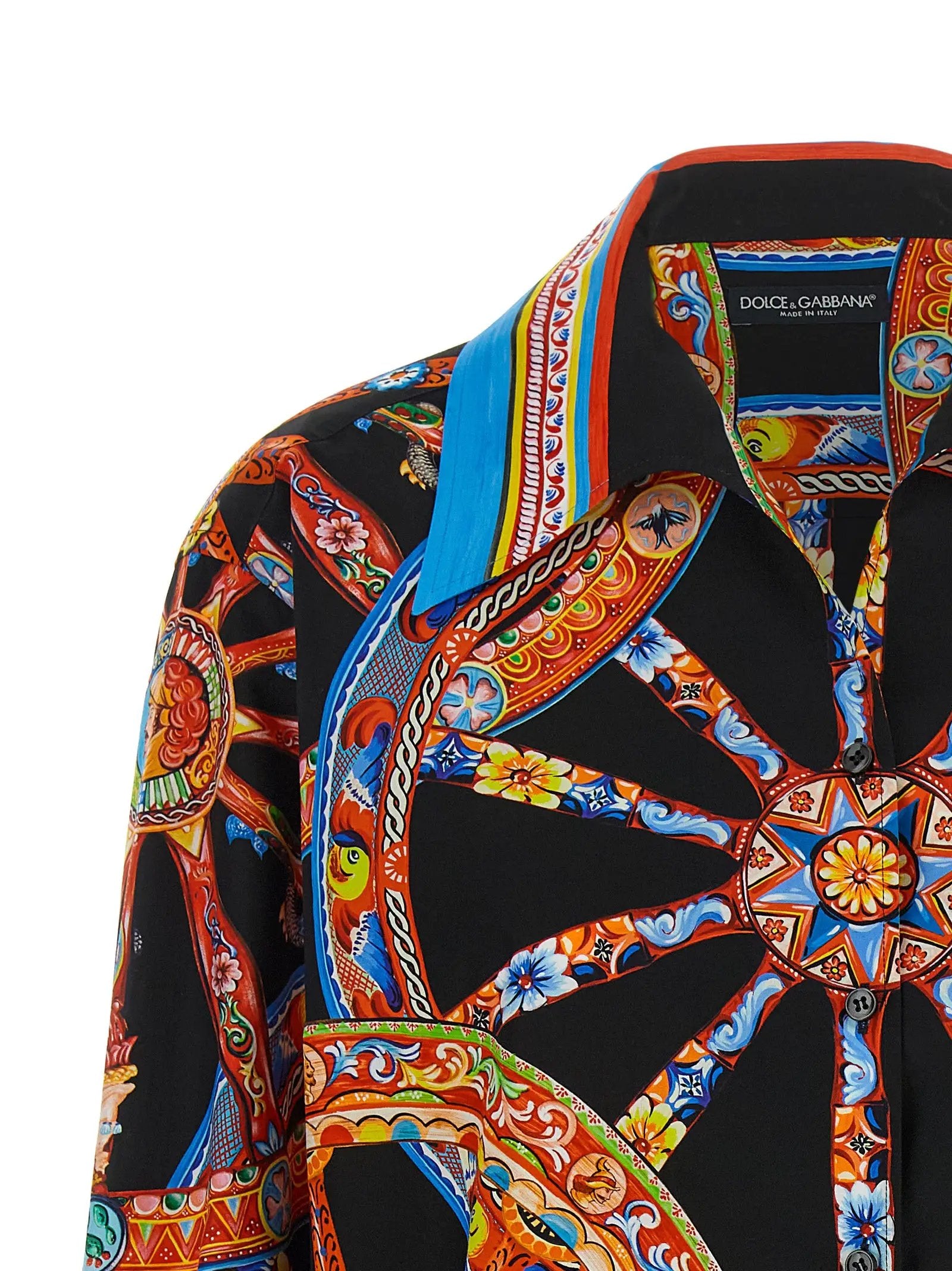 Dolce & Gabbana Dolce & Gabbana Multicolor Cotton Blouse